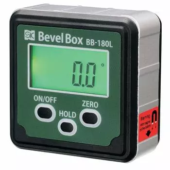 Niigata Seiki SK Bevel Box Уголок с подсветкой (Цифровой измеритель) ±180,0° ВВ-180L