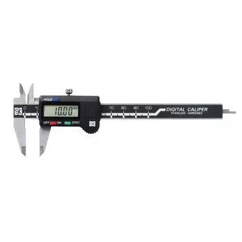 Niigata Seiki SK digital caliper 100mm with depth bar and clear hard case included DN-100
