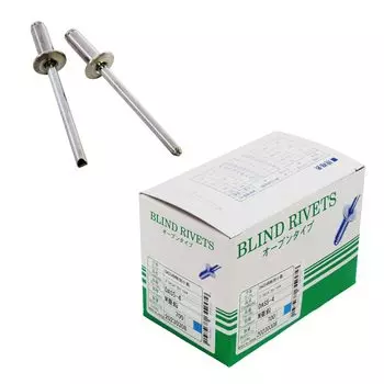 Niigata Seiki SK Made in Japan Blind Rivet Open Type 700 Pieces DAS5-4