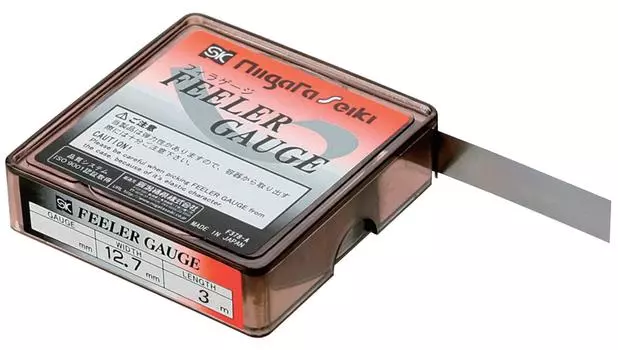 Niigata Seiki SK Made in Japan Filler Gauge (Gap Gauge) 0.12mm3m FG-12-3