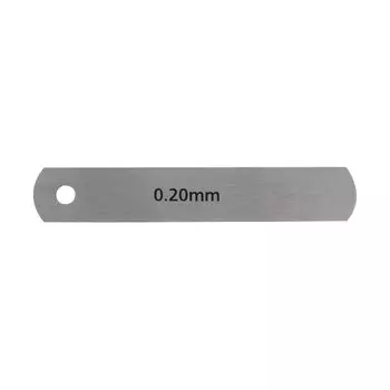 Niigata Seiki SK Made in Japan Thickness Gauge Leaf 75mm x (Gap Gauge) 0.20mm S075-02