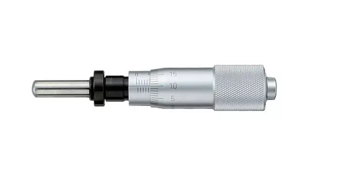 Niigata Seiki SK Micrometer Head Stem with Nut 0-25mm 1813-300