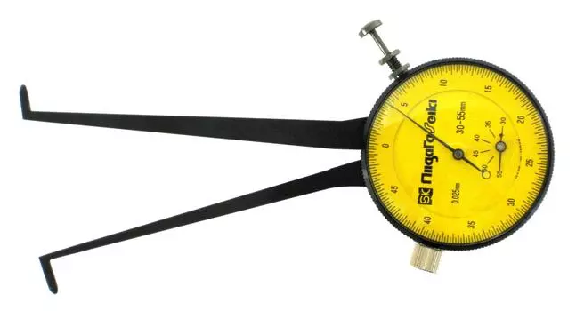Niigata Seiki SK Сделано в Японии Циферблатный штангенциркуль Внутренний Калибр 30-55 мм BI-3