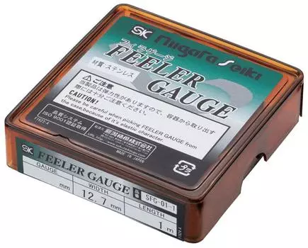 Niigata Seiki SK Сделано в Японии Измеритель уровня из нержавеющей стали x 1м (Измеритель зазоров) 0,005 мм СФГ-005-1