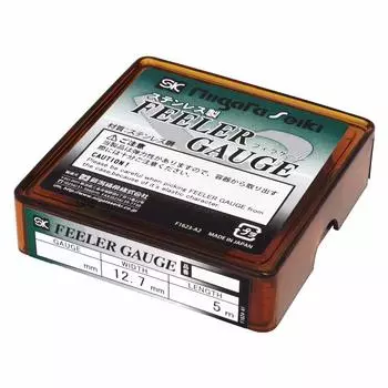 Niigata Seiki SK Сделано в Японии Измеритель уровня из нержавеющей стали x 5 м (Измеритель зазоров) 0,10мм СФГ-10-5