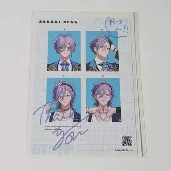 Niji Sanji 3skm Sakakinesu Id Photo Style Bromide