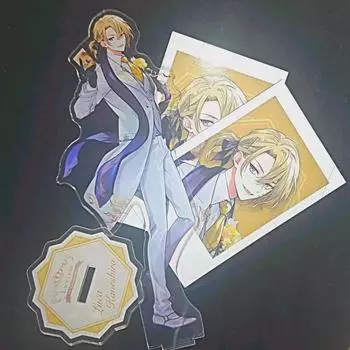 Niji Sanji En Luka Kaneshiro 1st Anniversary Acrylic, Cheki White Day Acrylic