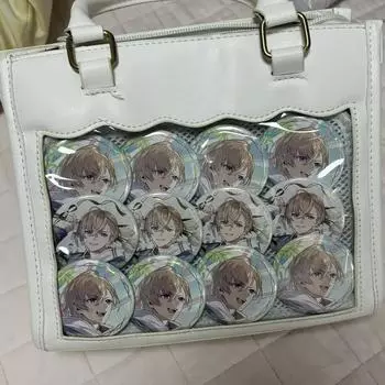 Niji Sanji Fuura Kanato 2nd Anniversary Can Badge Itabag