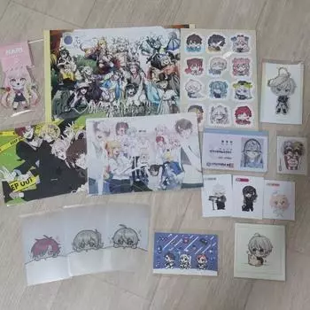 Ниджи Санджи Кр. Неофициальные товары оптом. Продажа Ян Нари Оджию Рюхари Рей.