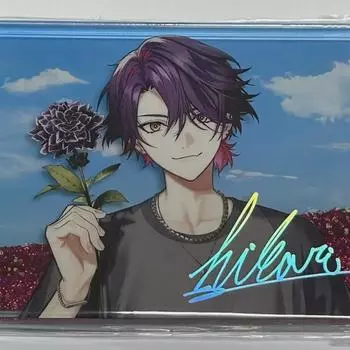 Niji Sanji Watarai Hibari Volution 2nd Anniversary Acrylic Block Goods