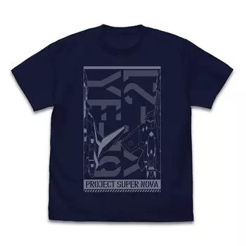 Nijigen Cospa Macross Plus Navy M size Cotton YF-19 YF-21 T-shirt