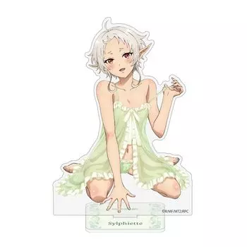 Nijigen Cospa Mushoku Tensei II будет серьезно стараться, если я попаду в другой Оригинальная иллюстрация акриловая подставка Сильфиетта версия куклы-младенца [Официальная] ~Я