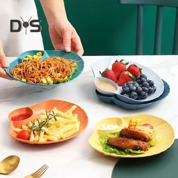 Никакая тарелка для закусок внешнего вида сухофруктов запаха Стакабле практичная приятная жёлтый