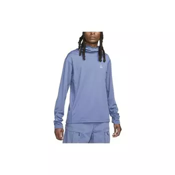 Nike Мужская толстовка с капюшоном ACG Dri-FIT ADV Lava Tree с вышитым логотипом, синяя DX6967-491 L
