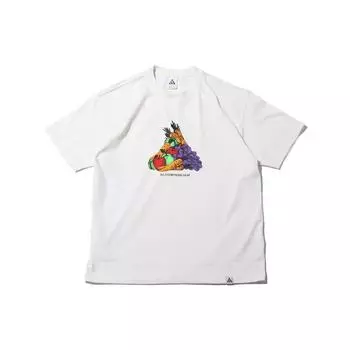 Nike ACG мультфильм фруктовый принт с круглым вырезом повседневная футболка с короткими рукавами мужские топы белые DQ4955-121 M