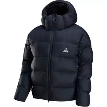 Nike ACG Толстая теплая куртка с капюшоном на молнии женская куртка черная FZ6762-010 S
