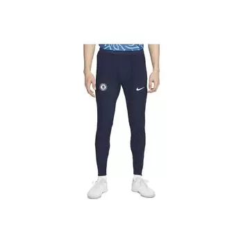 Nike АДВ Челси ФК. Спортивные штаны Strike Dri-Fit Royal Blue для мужчин, уличная одежда DJ8473-419 M