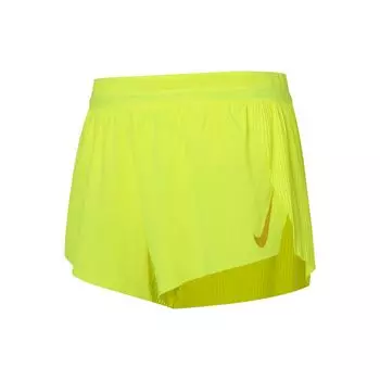 Nike Aero Swift Side Split Дышащие фитнес-шорты для бега Женские шорты Зеленые CZ9399-702 XL