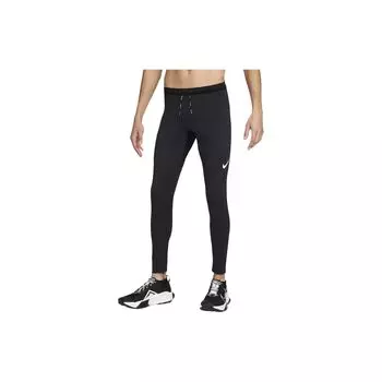 Nike Aeroswift Logo Comfort Sports Длинные брюки мужские, черные FN3367-010 M