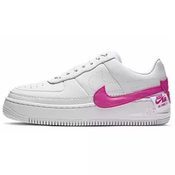 Nike AF1 Jester XX Laser Fuchsia Женские кроссовки белые AO1220-105