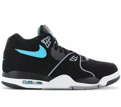 Nike Air Flight 89 - Black Aqua - Мужские кроссовки баскетбольные кроссовки черные HF0102-001 ORIGINAL EU 42.5 US 9 чёрный