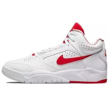 Nike Air Flight Lite Mid White University Красные мужские кроссовки DJ2518-101 41