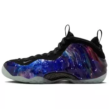 Nike Air Foamposite One Galaxy 2025 мужские кроссовки синий обсидиан черный FQ4303-400 36.5
