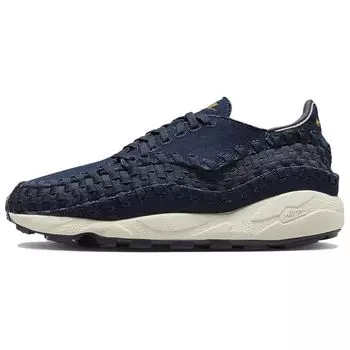 Nike Air Footscape Woven Dark Denim Женские кроссовки Синий Обсидиан Кокос-Молоко HF1759-400 37.5