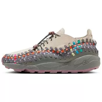 Nike Air Footscape Woven NAI-KE 2024 - Светлые женские кроссовки Orewood Tan Light-Orewood-Brown Smokey-Mauve HF0351-120 38