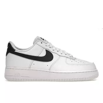 Nike Air Force 1 07 Белые черные женские кроссовки Sail 315115-165 35.5
