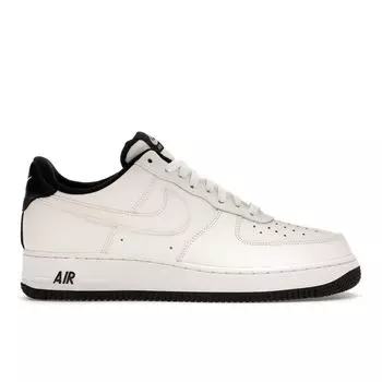 Nike Air Force 1 07 Белые черные мужские кроссовки CD0884-100