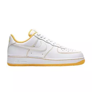 Nike Air Force 1 07 Contrast Stitch — мужские кроссовки White Laser Orange CV1724-102 44
