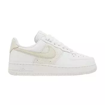 Nike Air Force 1 07 ESS Cross Stitch — белые женские кроссовки Fossil Summit-White DJ9945-100 40.5