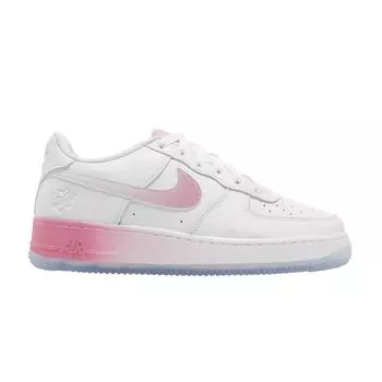 Nike Air Force 1 07 GS San Francisco Pack — Детские кроссовки Lotus Flower Белый лотос-розовый желто-золотой FD1023-100 36.5
