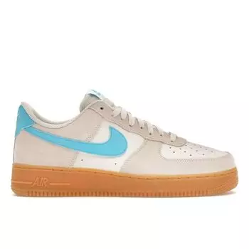 Nike Air Force 1 07 LV8 Gum Pack - Phantom Baltic Blue Мужские кроссовки Кремовый Gum-Yellow Summit-White FQ8714-003 44