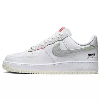 Nike Air Force 1 07 LV8 Just Stitch It — мужские кроссовки белого кокосового молока Mountain-White FB1853-111 43