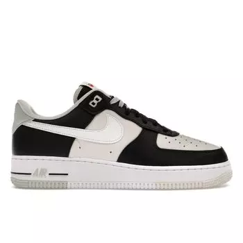 Nike Air Force 1 07 LV8 Split — мужские кроссовки Black Phantom White Light-Silver FD2592-002 42.5