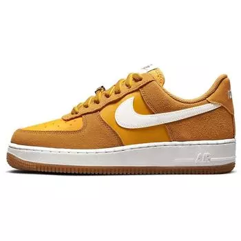 Nike Air Force 1 07 SE First Use — женские кроссовки University Gold Gum Light-Gum-Brown White DA8302-700 36.5