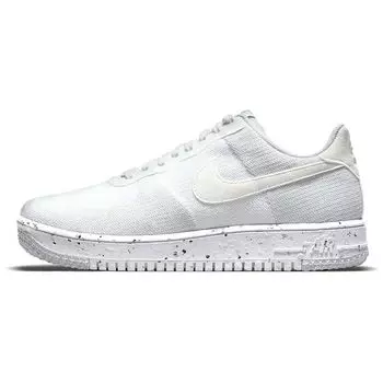 Nike Air Force 1 Crater Flyknit White Wolf Grey Мужские кроссовки Sail DC4831-100 40.5