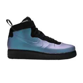 Nike Air Force 1 Foamposite Light Carbon 2018 Мужские кроссовки разноцветные светло-угольно-черные AH6771-002