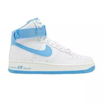 Nike Air Force 1 High White University Blue Женские кроссовки Sail DX3805-100 36.5