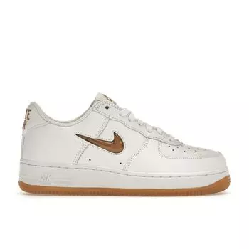 Nike Air Force 1 Jewel Цвет месяца — белые бронзовые мужские кроссовки Gum-светло-коричневые FN5924-103 41