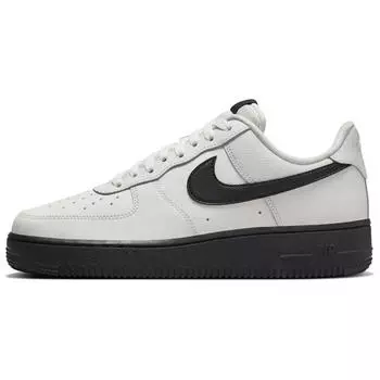 Женские кроссовки Nike Air Force 1 07 Phantom Black Белые Цементно-серые HJ7180-030 40.5
