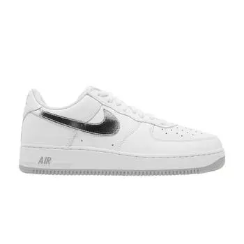 Nike Air Force 1 Low Цвет месяца — белые серебристые кроссовки унисекс металлик-серебристый металлик-золото DZ6755-100 43