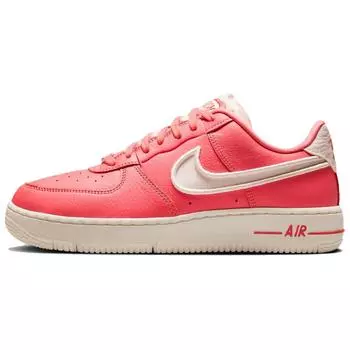 Nike Air Force 1 Low Dance Pack - женские кроссовки Magic Ember розовые, бледно-слоновая кость, металлик-серебристый FJ7409-800 35.5
