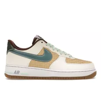 Nike Air Force 1 Low Easter Basket Мужские кроссовки Кремовый Summit-Белый Glacier-Голубой IB5722-100 44