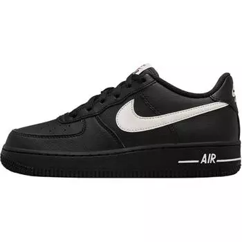 Nike Кроссовки Air Force 1 Low GS Phantom Kids черные HV6359-001 35.5
