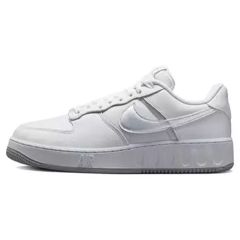 Nike Air Force 1 Low Utility White Silver Мужские кроссовки Pure-Platinum Wolf-Grey FD0937-100 44.5
