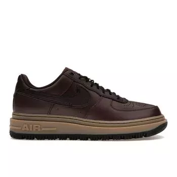Nike Air Force 1 Luxe Brown Basalt Мужские кроссовки Black Gum-Dark-Brown DN2451-200