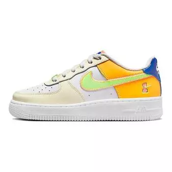 Nike Air Force 1 LV8 GS Player One — детские кроссовки Laser Orange White Ghost-Green FB1838-131 36